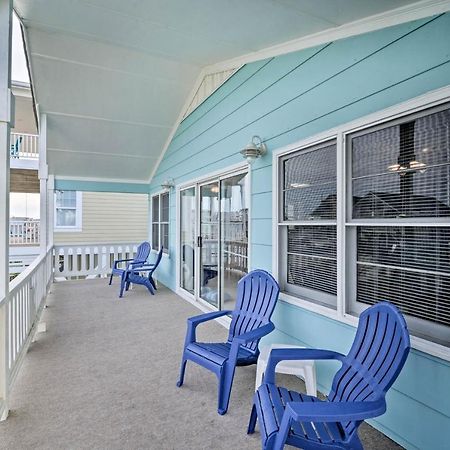 Pet-Friendly Second Row House Steps To Beach! Holden Beach Exterior foto
